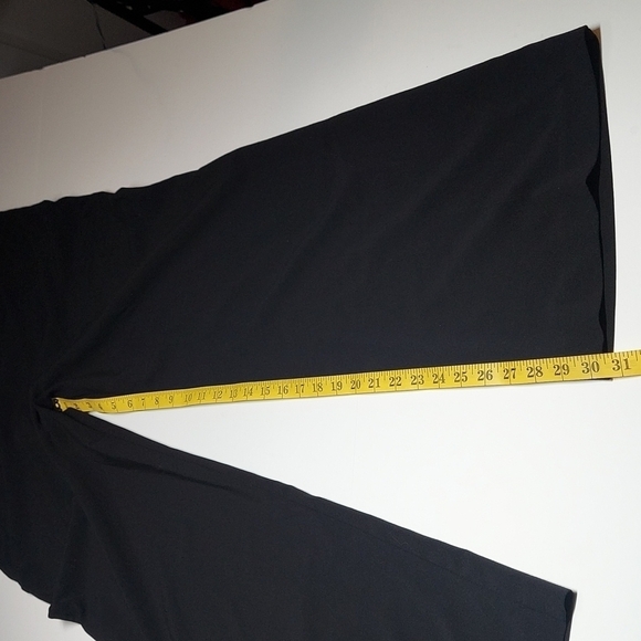 Double Side Zippers and Adjustable self tie belt Wide Leg Pants Size M - Picture 2 of 11